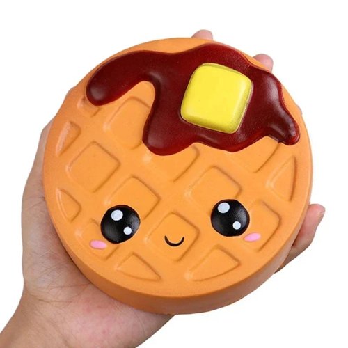 Squishy Jumbo Torta al Cioccolato – Profumo di Crema, Slow‑Rising in PU, Giocattolo antistress da stringere, 11,5×4 cm