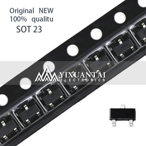 Paquete 50 pzas. transistores MOSFET SOT-23 originales — 2SJ146, 4D, 2SJ168, KF, 2SK1062, KE, 2SK1840-TB-E, 2SK1840, JJ, 2SK2158-T1B, 2SK2158