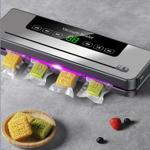 Multifunction UV Sterilizing Vacuum Food Sealer — Kitchen Food Preservation & Disinfection Machine