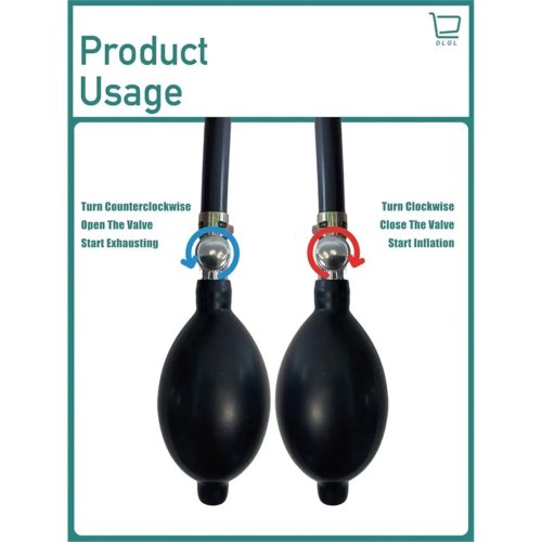 Bouchon gonflable pour canalisation 4 pouces – Ballon d'étanchéité et d'essai pression pour égouts et plomberie avec pompe à air