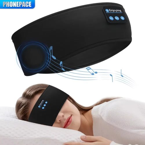 Bandeau Bluetooth avec écouteurs intégrés – masque de sommeil et pour le sport