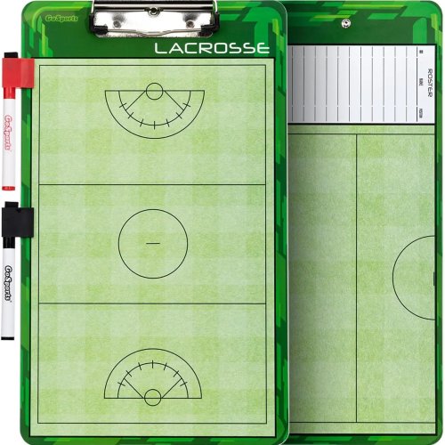 Tableau tactique effaçable pour entraîneur, double face, clip métal — pour basket, baseball, football américain, football, hockey, volley, lacrosse