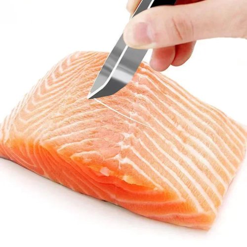 Pinzas para espinas de pescado acero inoxidable 430 — extractor de espinas, herramienta de cocina