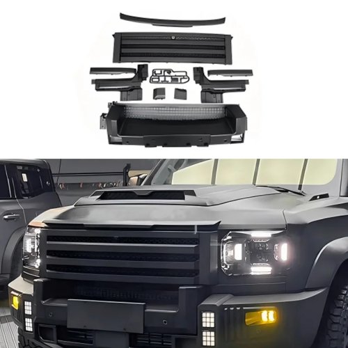 Rejilla frontal, baca, escalera lateral y caja de almacenamiento para Chery Jetour T2 — accesorios SUV Off‑Road