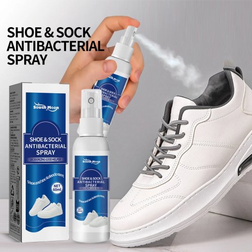 Spray tegen schoen- en voetgeur — antibacteriële deodorant voor schoenen en sokken