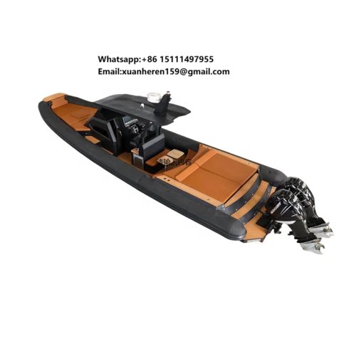 Orca Hypalon Rigid-Hull Inflatable Boat (RIB) – High-Speed Deep-V Center Console, 32ft / 34ft / 36ft