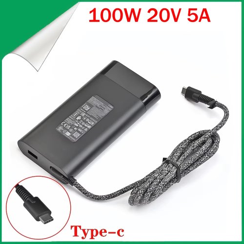 20V 5A 110W USB-C AC Laptop Charger for HP Spectre x360 16-aa0074ng — TPN-DA24 / M52946-003 / M52950-001