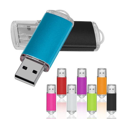 High-Speed Colorful Metal USB 2.0 Flash Drive — 1GB / 16GB / 32GB / 64GB Pen Drive