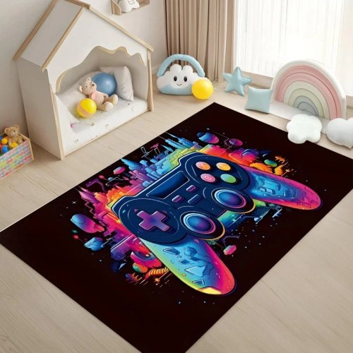 Vloerkleed met $100‑bankbiljetprint, antislip vloermat voor woonkamer, slaapkamer en kantoor