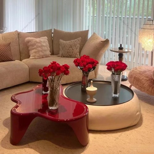 Designer Nordic Coffee Table — Simple Sofa Side & Center Living Room Table