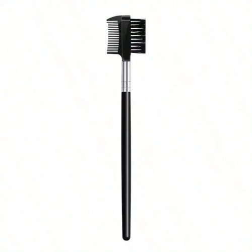 Peine de pestañas y cepillo de cejas 2 en 1 — Herramienta profesional para extensiones, peinado de cejas y regalo
