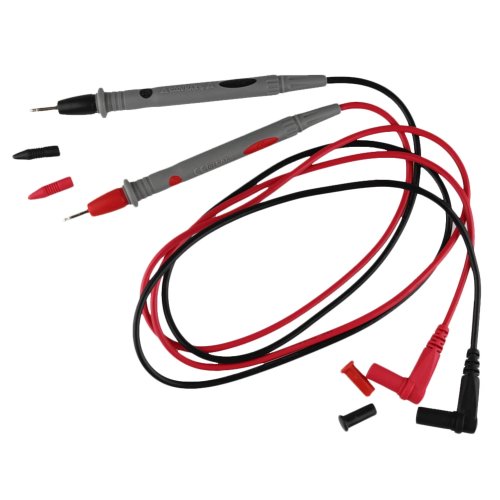 طقم مجسات لمقياس متعدد 1000V 10A — رؤوس إبرية، أسلاك بطول 1.1 م (3.6 قدم)، طقم قلم اختبار كهربائي عام