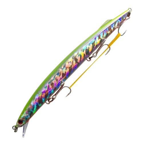 MUKUN 190 mm 36 g zinkende minnow jerkbait – zeewobbler voor trolling, duikdiepte 0,6–1 m, voor zeebaars en tonijn