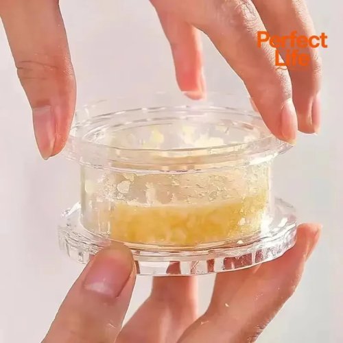 Prensa de ajo manual tipo rodillo multifunción – triturador y picador para cocina