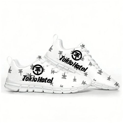 Tokio Hotel – Unisex‑Sneakers (deutsche Rockband) – individuell gefertigte, hochwertige Sportschuhe für Herren, Damen und Jugendliche, auch als Paar