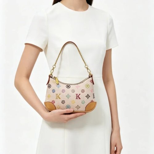 Bolsa para pañales de piel de lujo – Tote/Messenger minimalista estilo vintage, convertible en clutch o crossbody para mamá