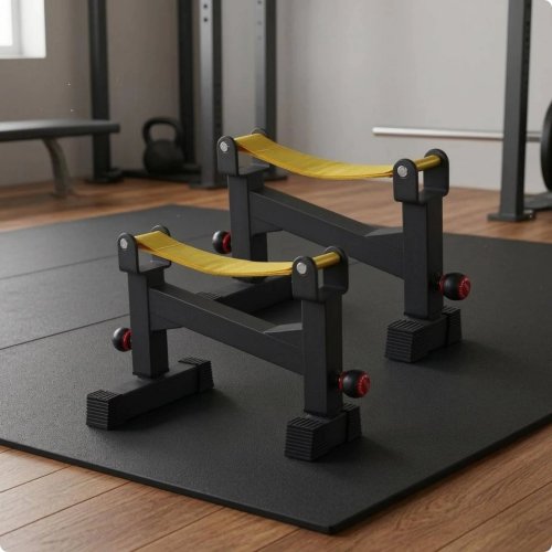 Stoßdämpfende Gummifußpads für Deadlift-Rack – Hantelscheibenhalter und Bodenschutz