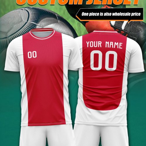 Custom Line Judge (Assistant) Soccer Jersey — Personalized Name & Number, Lightweight High-Visibility Match Shirt