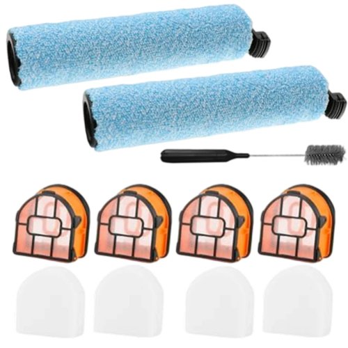 Kit brosse et filtre mousse lavable pour aspirateur Shark WD161/WD261/AW261 eau/sec – rouleau principal et accessoires de remplacement