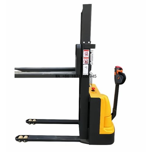 Empilhador semi-automático de paletes