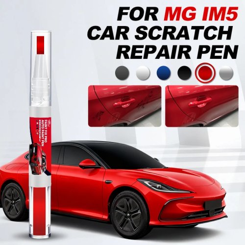 Stylo de retouche peinture + aérosol pour MG IM5 (1996–2026) — kit réparation rayures et outils de detailing (Noir)