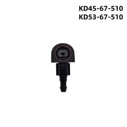 Boquilla limpiaparabrisas KD45-67-510 — Repuesto (ajuste OEM) para Mazda 3/CX-5/CX-8/6 — rociado uniforme