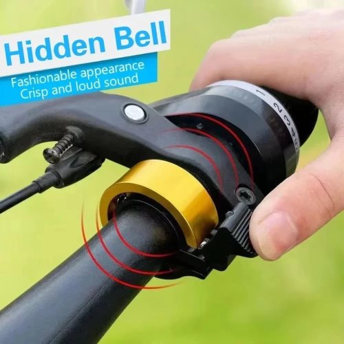 Sonnette guidon pour vélo — klaxon/sonnette de sécurité pour VTT et vélo