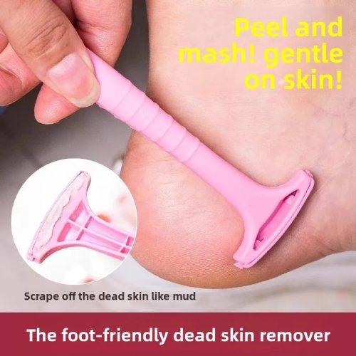 Faca removedora de calos para pés — raspador para remover pele morta e calos