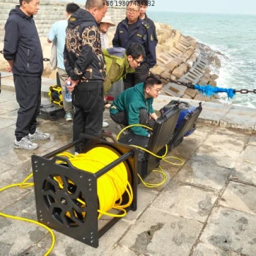 産業用水中点検ROV — 1080p FHDカメラ、300m対応、自動深度・方位ロック、強力な推進力