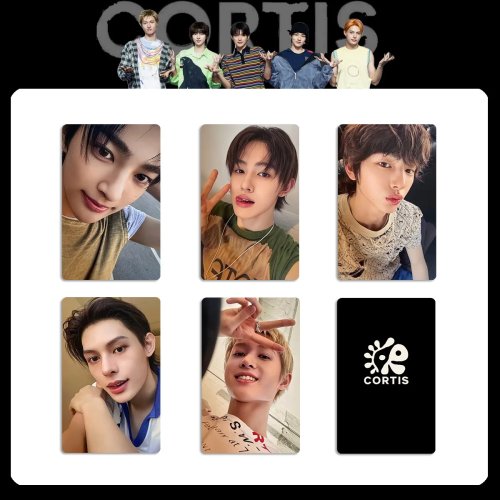 Set 5 Kartu Photocard K-pop – Kartu koleksi mini album/showcase (MARTIN, JAMES, JUHOON) Hadiah untuk fans