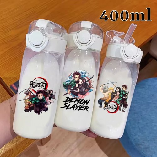 Demon Slayer (Kimetsu no Yaiba) Drinkfles – Grote sportfles met anime-personage, draagbare waterfles, verjaardagscadeau