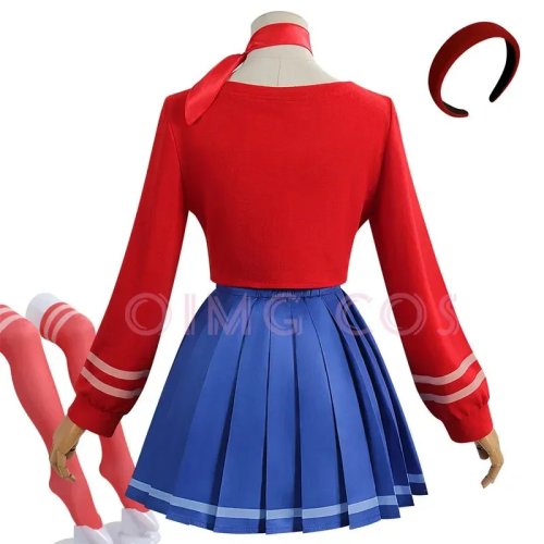 Disfraz cosplay mujer CyMiSide Mita — uniforme estilo anime chino en tejido jacquard para Halloween y eventos