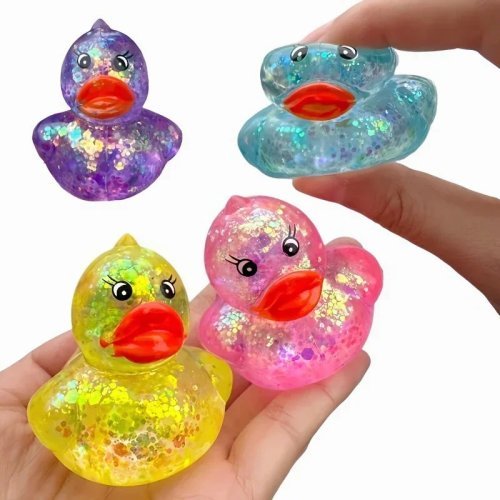 Aurora Maltose Squishy Eend – Zacht knijp-speelgoed tegen stress (Kawaii)