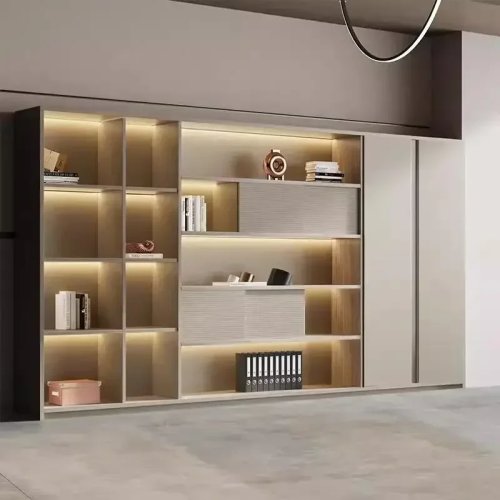 Armadio/Archivio metallico e libreria - Mobile porta documenti per ufficio, soggiorno e garage