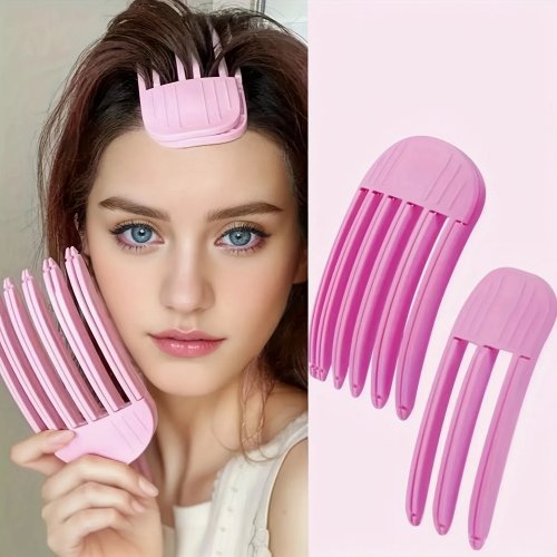 Marcolor Pack 2 pinzas volumizadoras para raíz del cabello y peineta moldeadora de flequillo (2024)