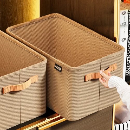Scatola porta abiti rinforzata — organizer per pantaloni, jeans e maglioni (cassetto/guardaroba)