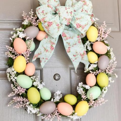 20 pcs Foam Eggs – Polystyrene DIY Easter eggs for crafts & festival decorations