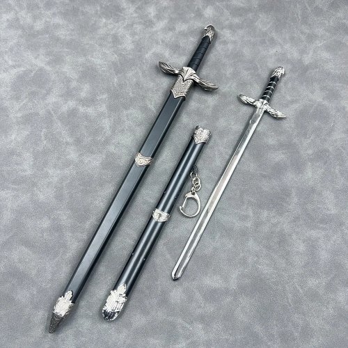 アルタイルの剣 30cm 金属製 レプリカ — コレクション用オーナメント／ゲーム小道具ディスプレイ