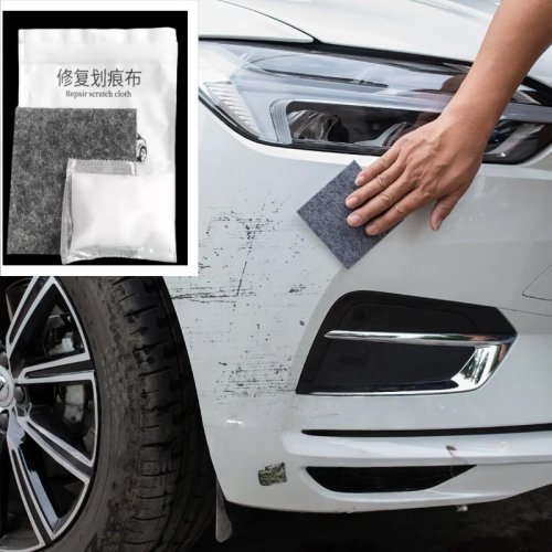 Paño Nano Magic quitarañazos para coche — Mejorado, paño reparador de pintura multiusos