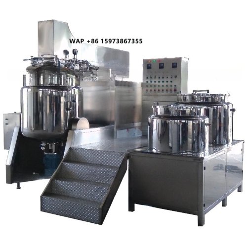 Máquina de produção de cremes cosméticos
