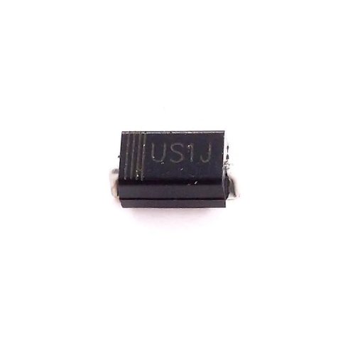 50pcs UF4005 Ultrafast Recovery Diode 1A/600V SMA (DO-214AC) / DO-41 through-hole