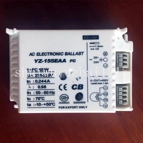 YZ-155EAA T5-C 55W 전자 안정기 AC 220–240V T5 링형 형광등용