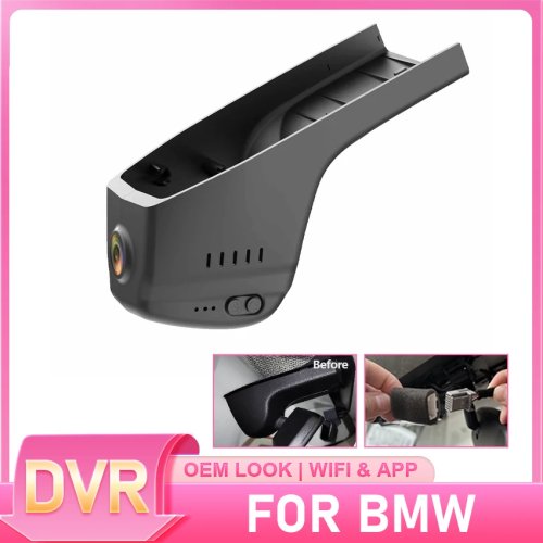 กล้องติดรถ DVR แบบ Plug & Play สำหรับ BMW 3 Series (G20/G21), M3, X5 M (G05), X7, F95 — ใช้ได้ 2019–2024