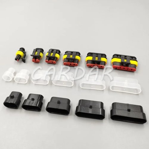 Superseal blind/dust cap set for 1.5 AC connector (protective caps) — fits P/N 282079-1, 282080-1, 282087-1, 282088-1, 282089-1, 282090-1