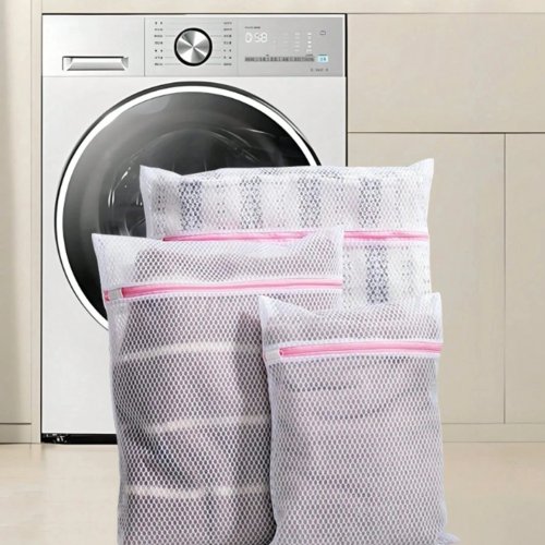Bolsas de malla para lavadora – Bolsa con cremallera para ropa delicada, sujetadores, ropa interior y calcetines (1/3 uds) – Duradera, anti-enredos, evita deformaciones