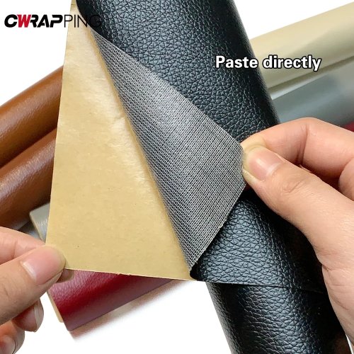 Parche autoadhesivo de cuero sintético (PU) para reparar sofá, cama y asientos de coche/moto — parche suave DIY