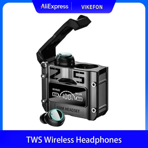 M25 Bluetooth 5.3 True Wireless Earbuds — Noise Cancelling (ANC), HD Call Stereo, Sports Headset with Mic