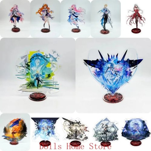 Wuthering Waves Hiyuki Denia - Figura acrílica 15 cm para escritorio, display coleccionable (cosplay)