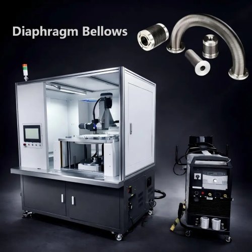 Máquina de soldadura por plasma microarco para fuelle de diafragma (círculo interior) — soldadura de precisión para la industria de semiconductores