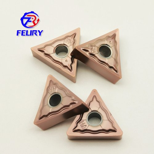 10PCS Cemented Carbide Inserts TNMG160404/TNMG160408-HA LF6118 - High-quality, for stainless steel turning